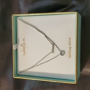 Sterling Silver Double Necklacr